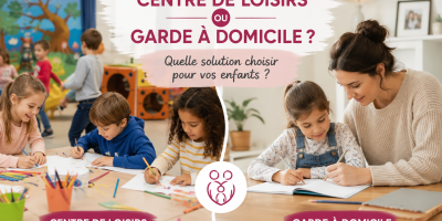 Garde à domicile ou centre de loisirs : quelle solution choisir pour vos enfants ?